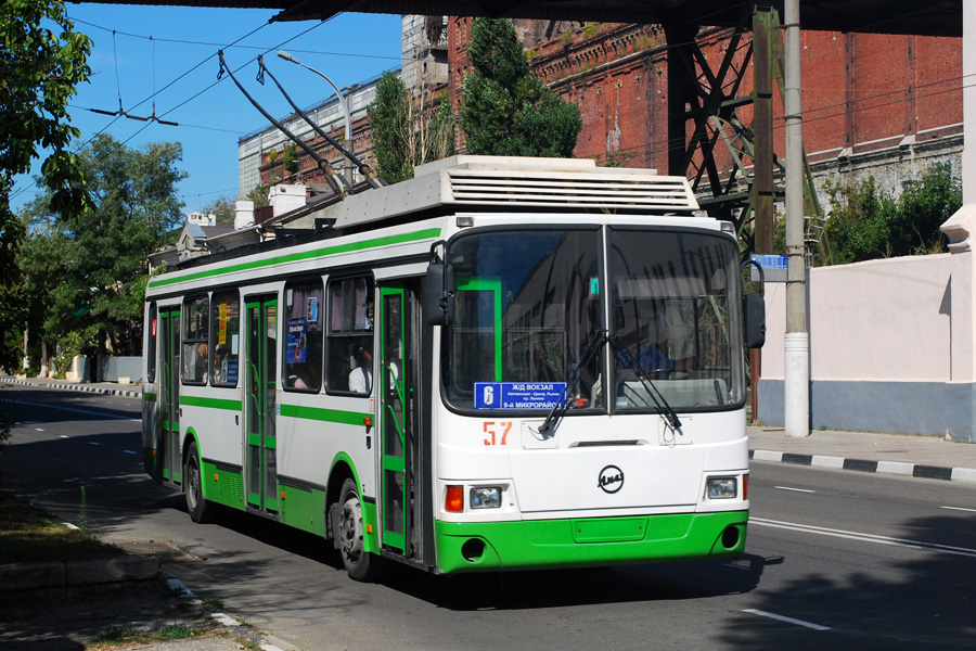 Новороссийск, ЛиАЗ-5280 (ВЗТМ) № 57
