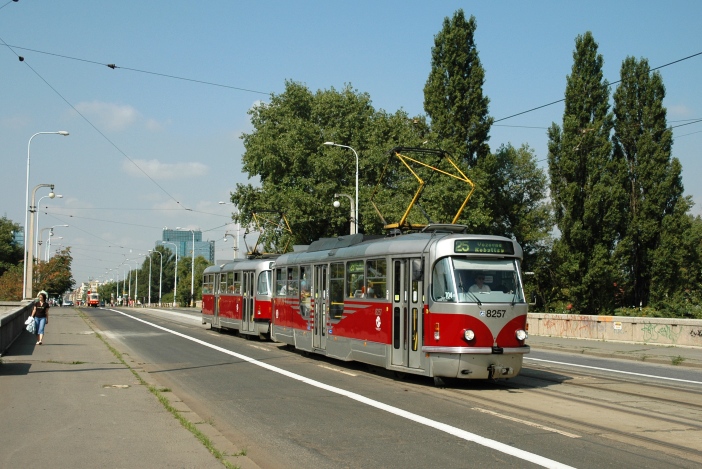 Прага, Tatra T3R.PLF № 8257