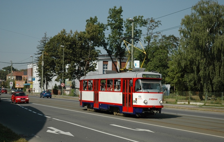 Оломоуц, Tatra T3R.P № 156 Оломоуц, Tatra T3R.P № 156