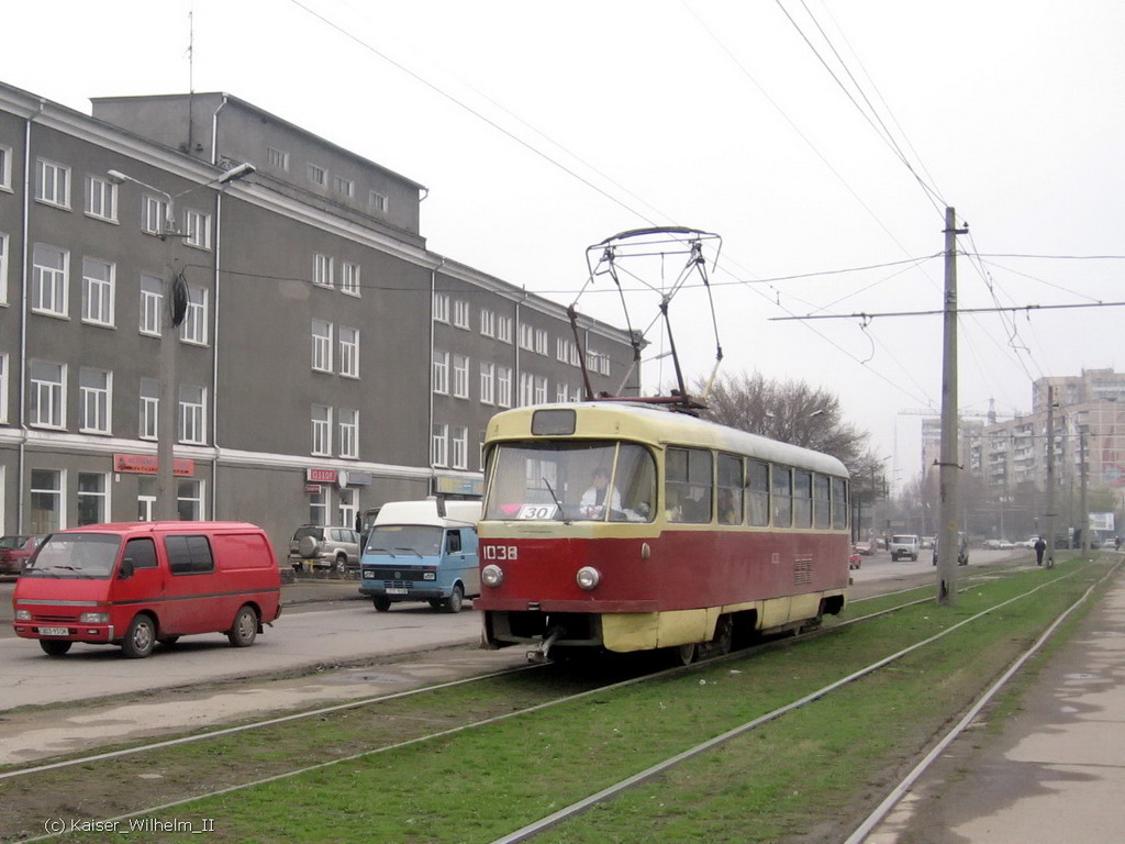 ოდესა, Tatra T3SU (2-door) № 1038