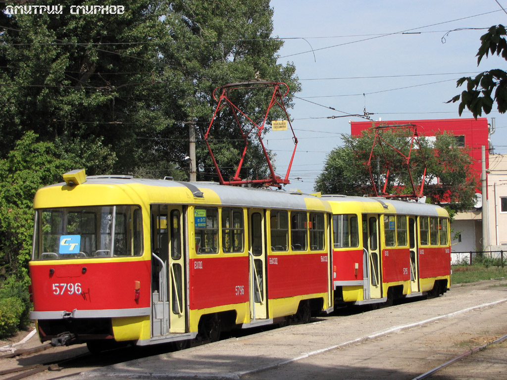 Волгоград, Tatra T3SU № 5796