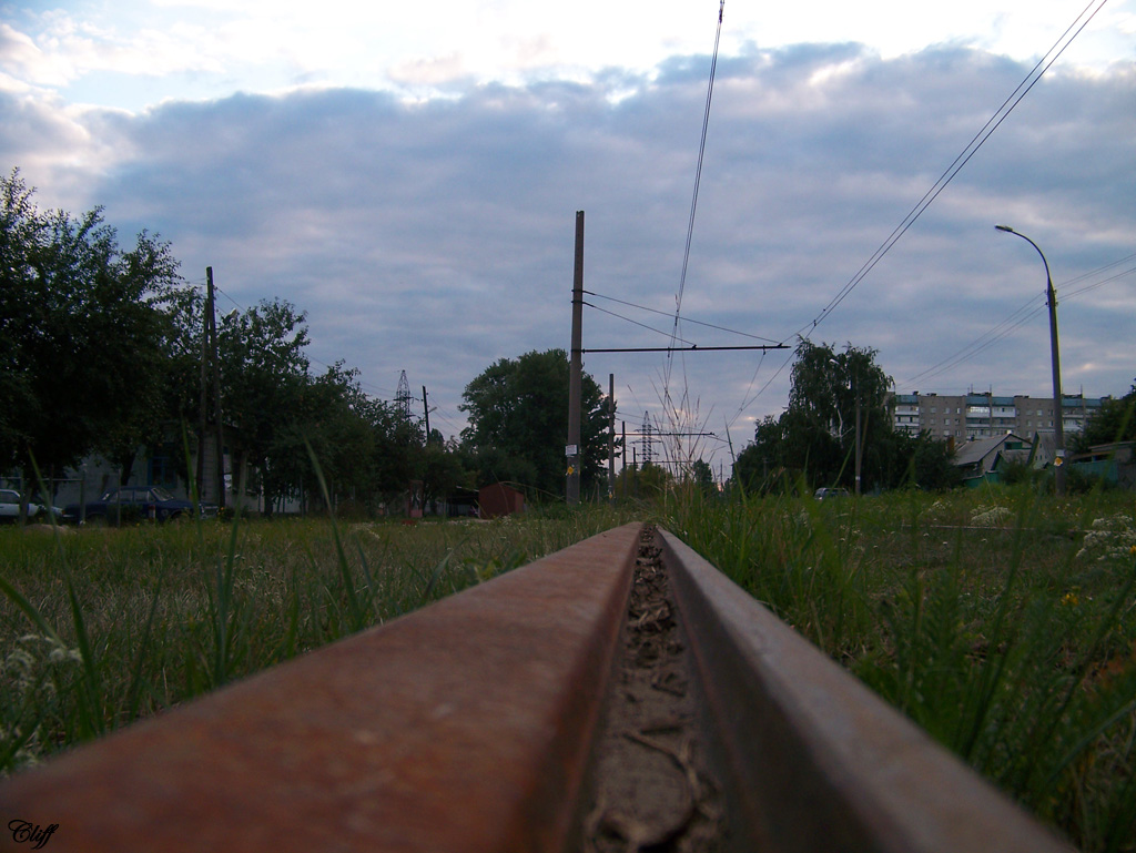 佛羅尼斯 — The remnants of Voronezh tramway