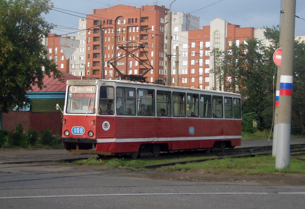 Омск, 71-605 (КТМ-5М3) № 108