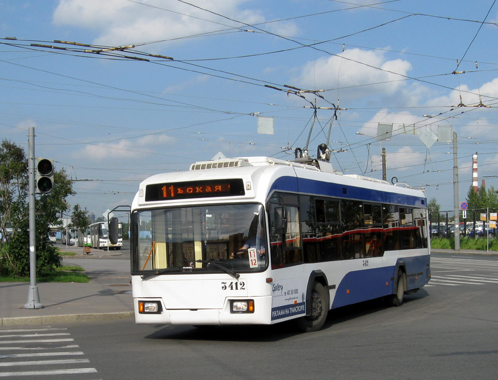 Санкт-Петербург, БКМ 321 № 3412