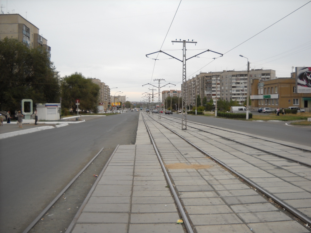 Новотроицк — Трамвайные линии и кольца