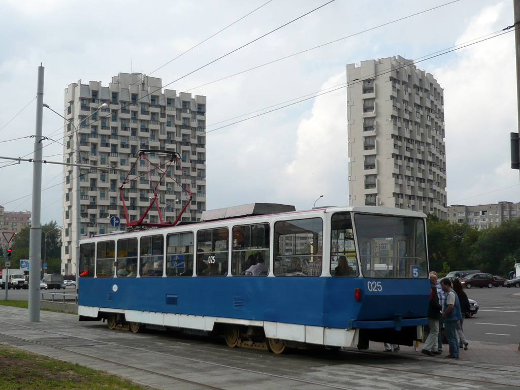 Минск, Tatra T6B5SU № 025