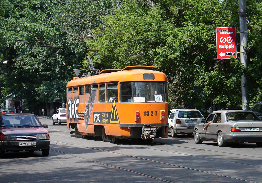 Алматы, Tatra T3DC1 № 1021
