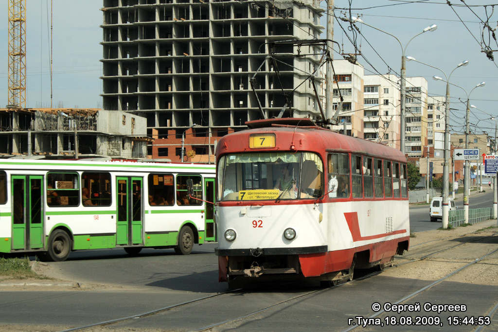 Тула, Tatra T3SU № 92