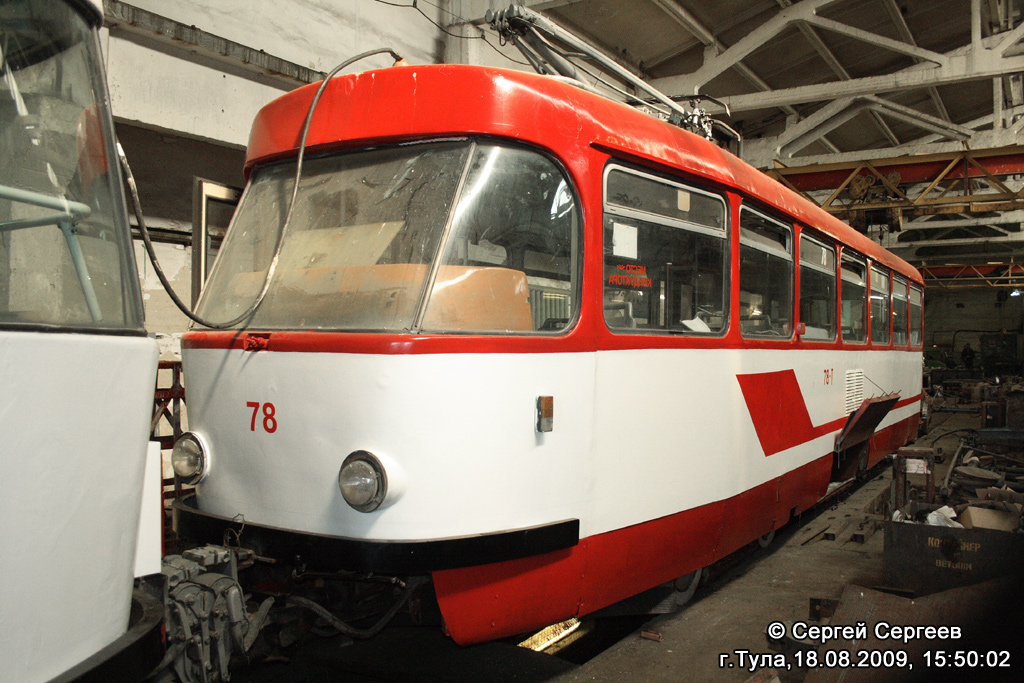 Тула, Tatra T3DC2 № 78