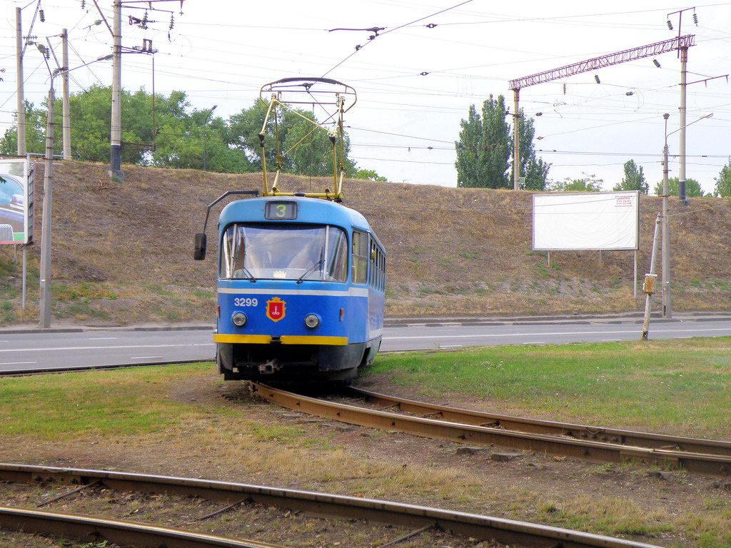 Одесса, Tatra T3R.P № 3299