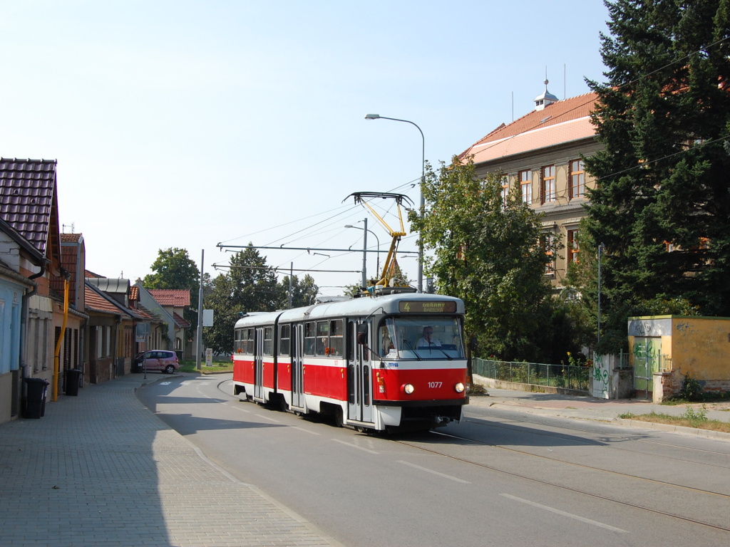 Брно, Tatra K2P № 1077