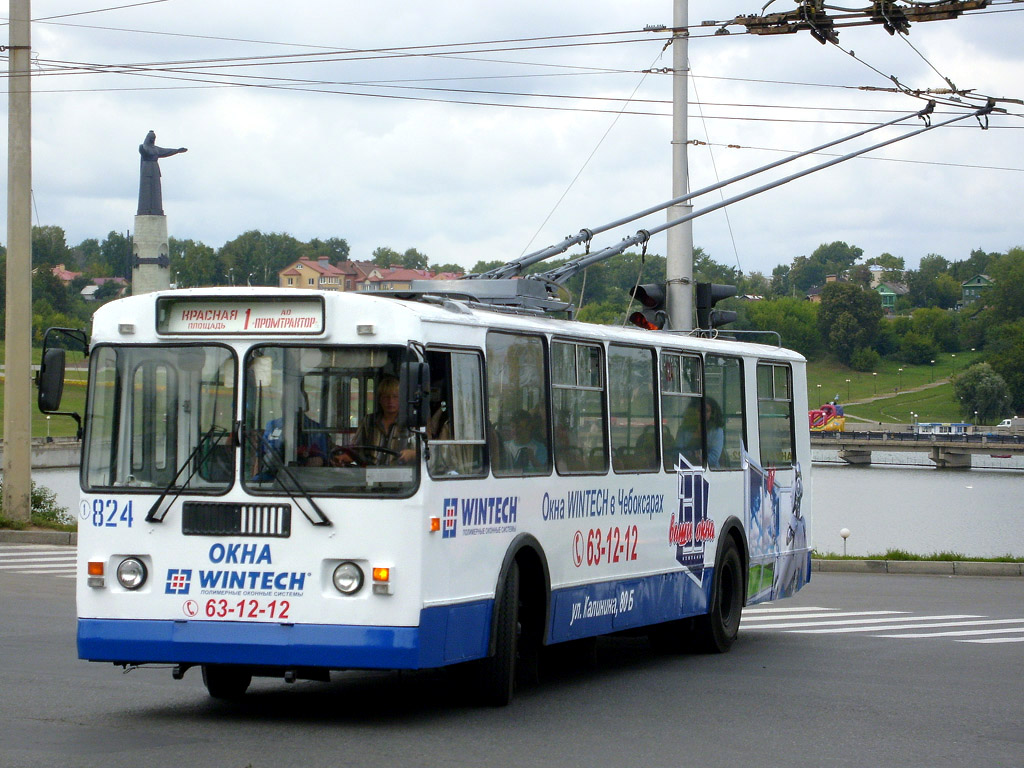 Чебоксары, ЗиУ-682Г-016 (012) № 824