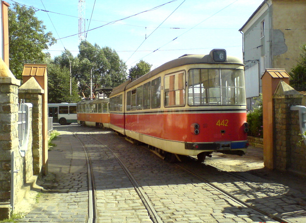 Kaliningrad, Duewag GT6 # 442