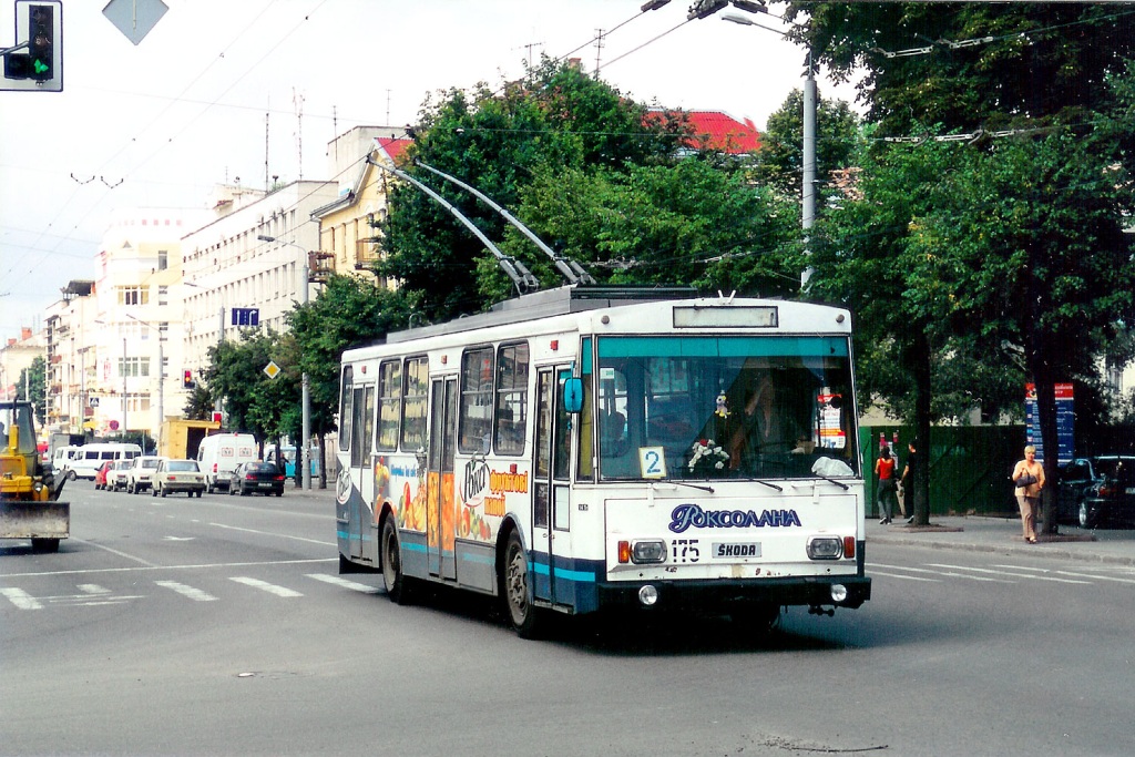 Ивано-Франковск, Škoda 14Tr07 № 175 Ивано-Франковск, Škoda 14Tr07 № 175