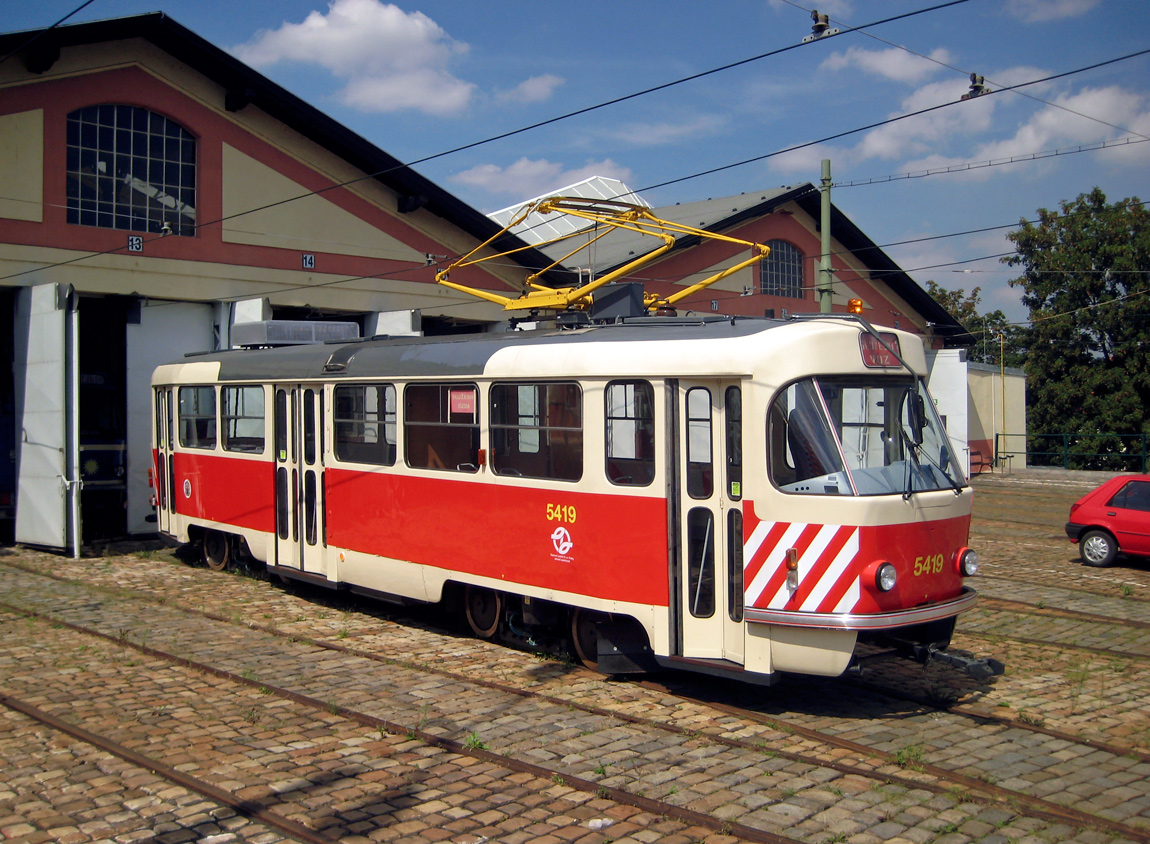 Прага, Tatra T3M № 5419