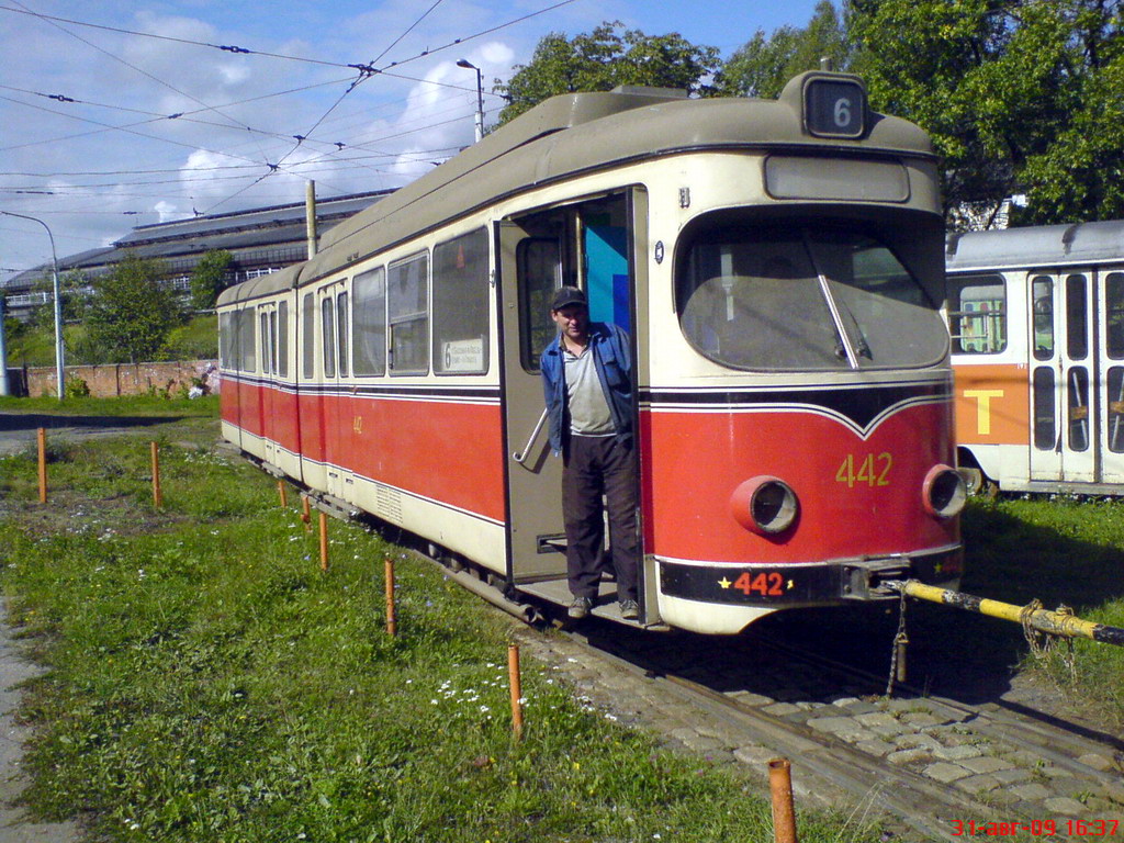 Kaliningrad, Duewag GT6 № 442 Kaliningrad, Duewag GT6 № 442