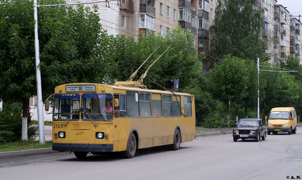 Рязань, ЗиУ-682Г-018 [Г0Р] № 2105