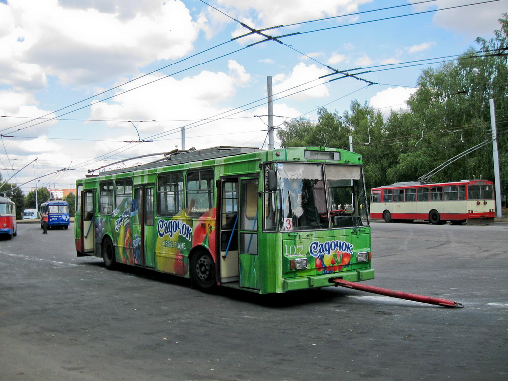 Ровно, Škoda 14Tr89/6 № 107