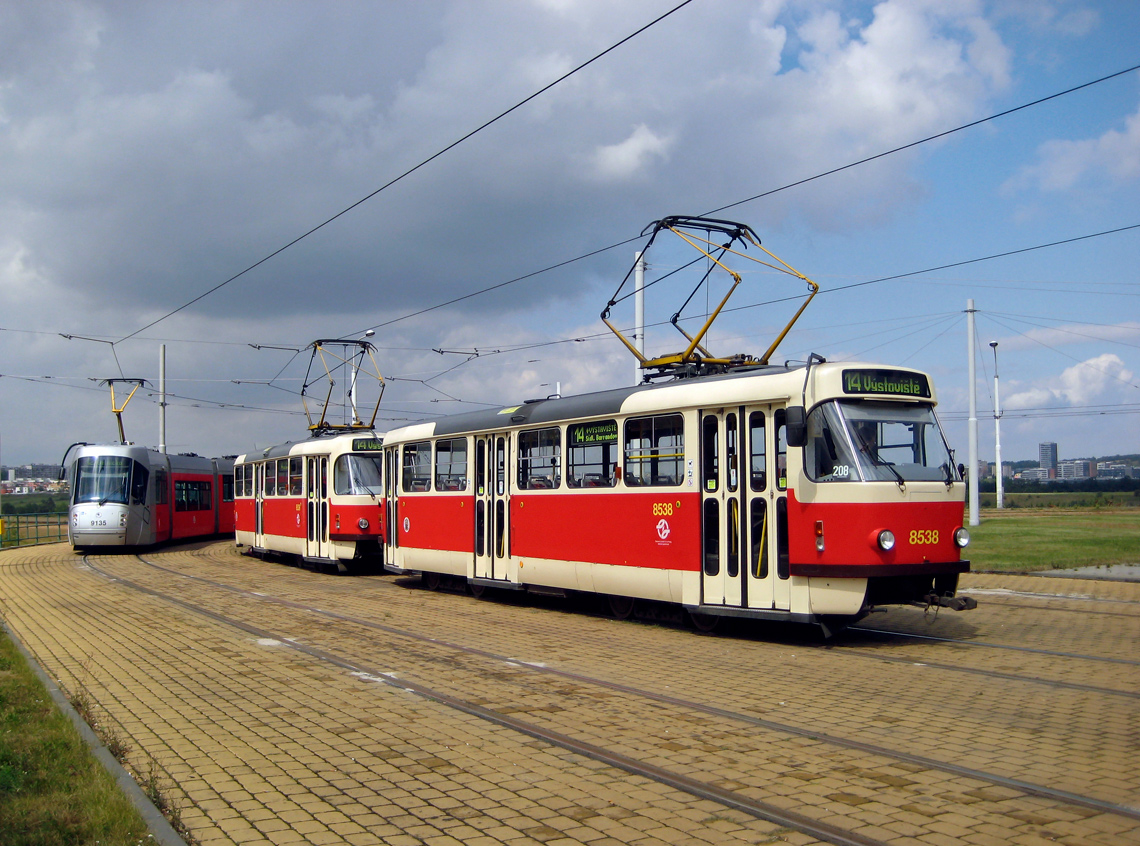 Прага, Tatra T3R.P № 8538