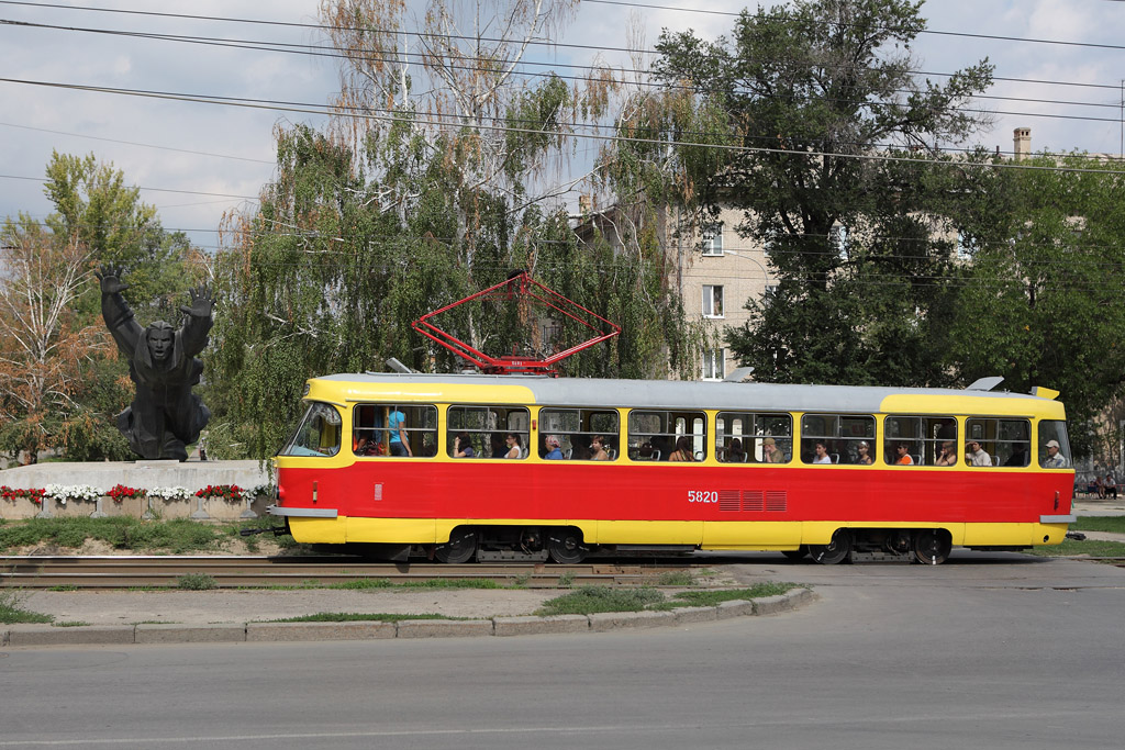 Volgograda, Tatra T3SU № 5820