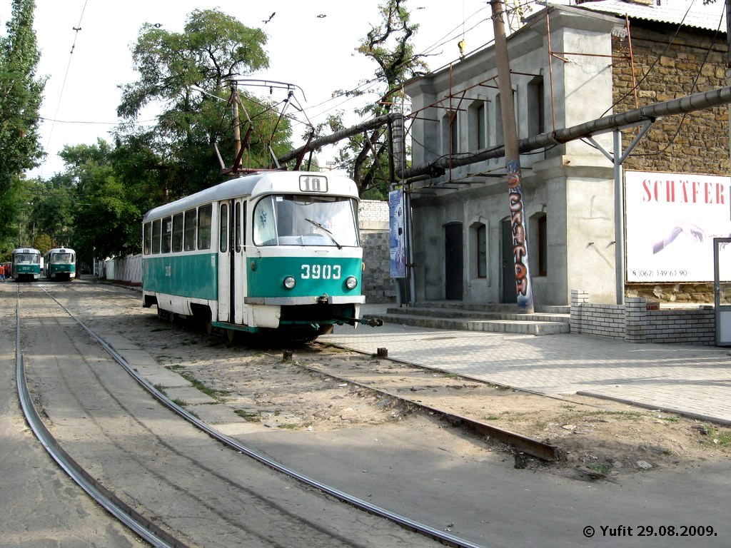 Донецк, Tatra T3SU (двухдверная) № 3903