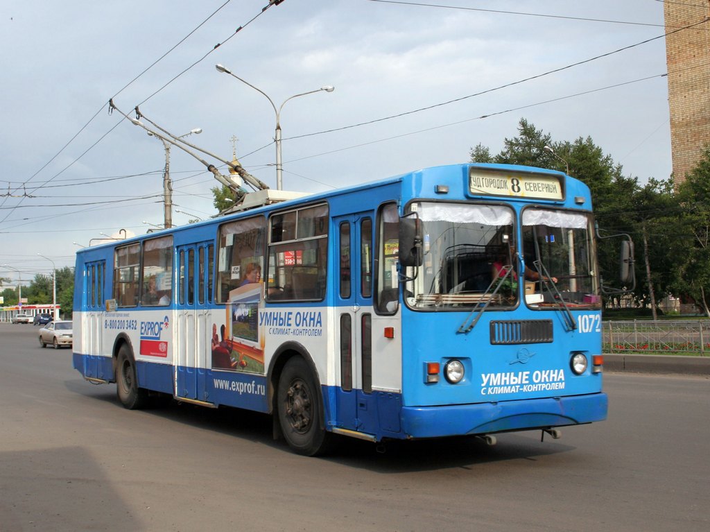 Красноярск, ЗиУ-682Г-016 (018) № 1072