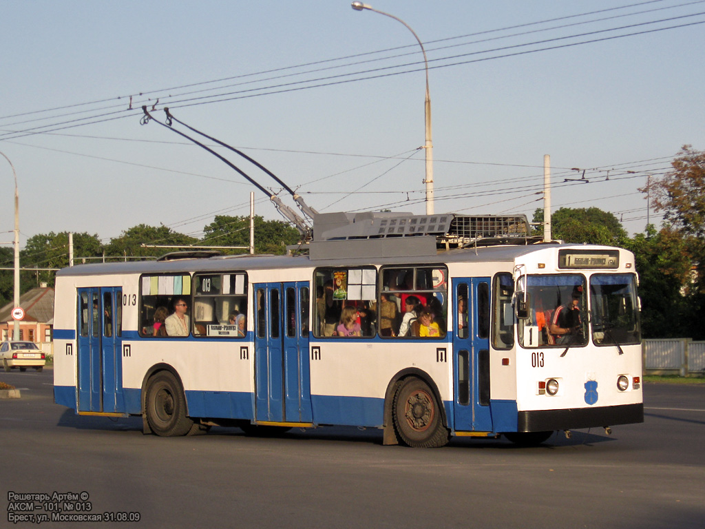 Брест, АКСМ 101 № 013 Брест, АКСМ 101 № 013