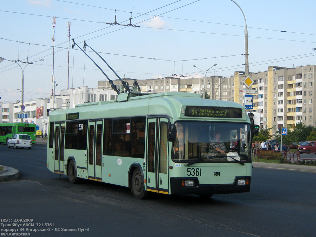 Минск, БКМ 32102 № 5361