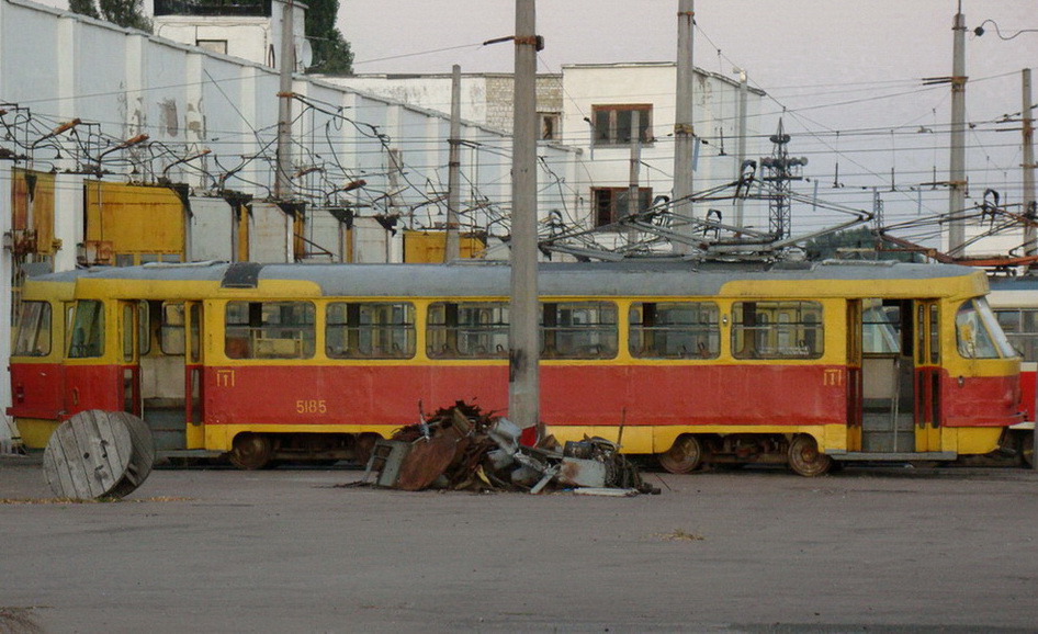 Киев, Tatra T3SU (двухдверная) № 5185