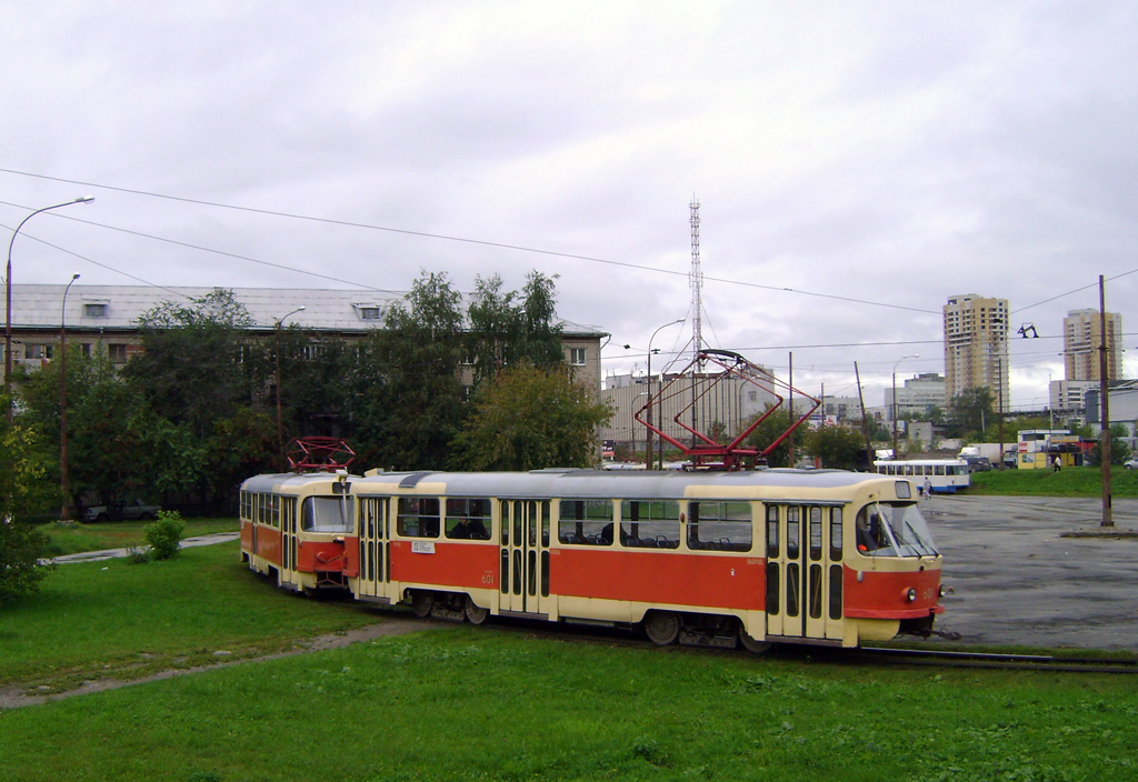Екатеринбург, Tatra T3SU № 602; Екатеринбург, Tatra T3SU № 601