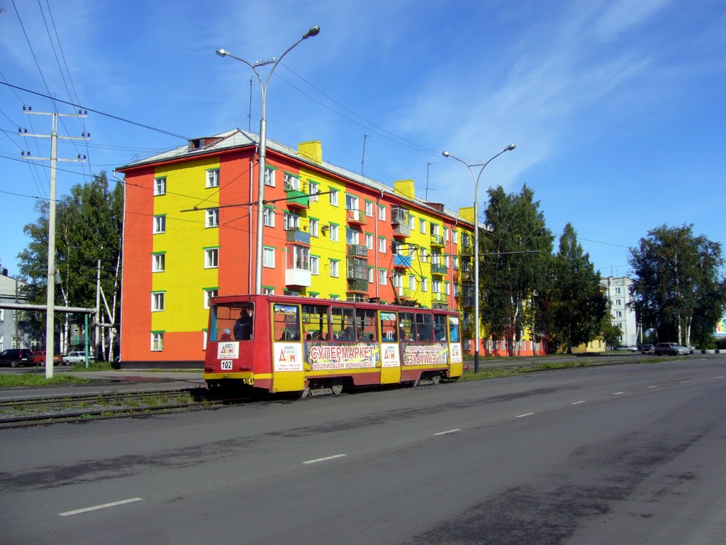 Прокопьевск, 71-605 (КТМ-5М3) № 102