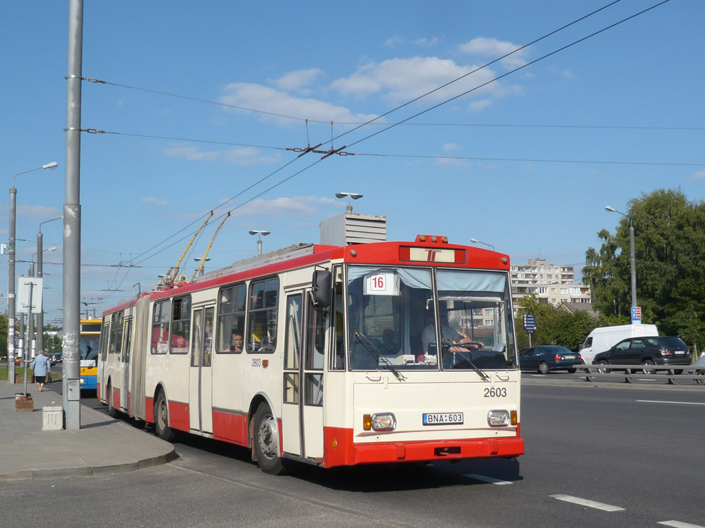 Вильнюс, Škoda 15Tr03/6 № 2603