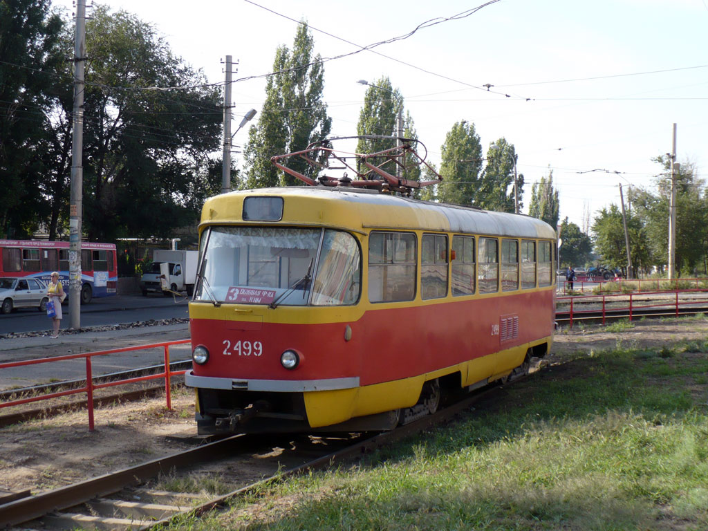 Волгоград, Tatra T3SU (двухдверная) № 2499