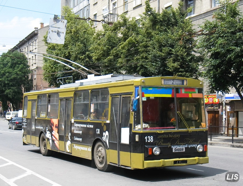 Тернополь, Škoda 14Tr02 № 138