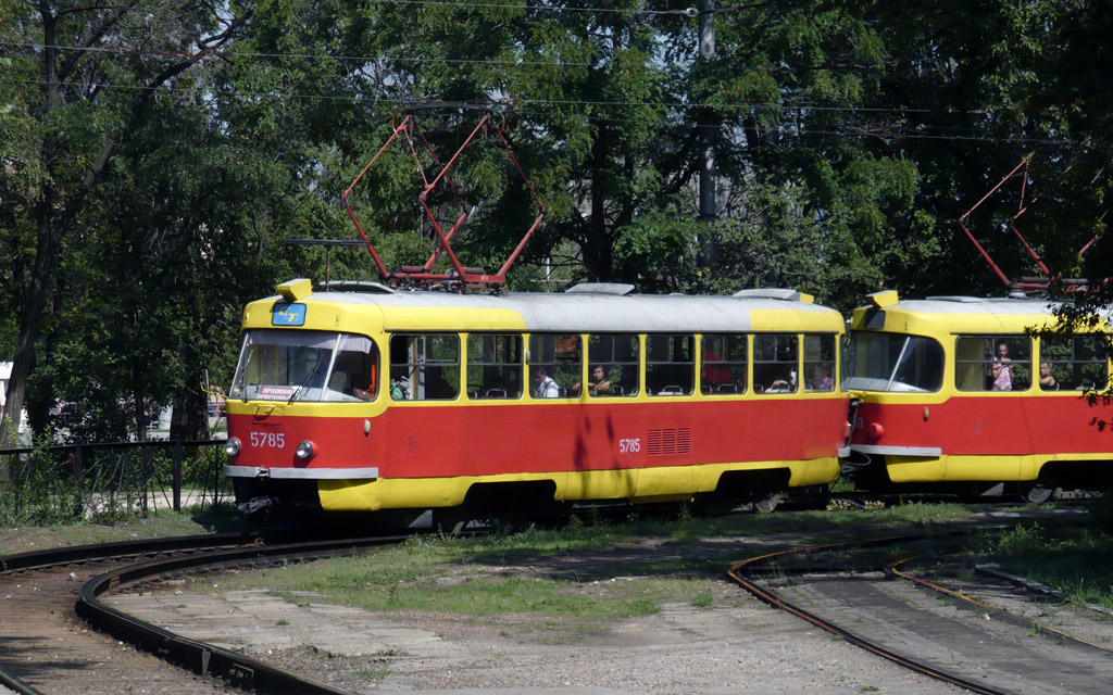 Волгоград, Tatra T3SU № 5785; Волгоград, Tatra T3SU № 5780