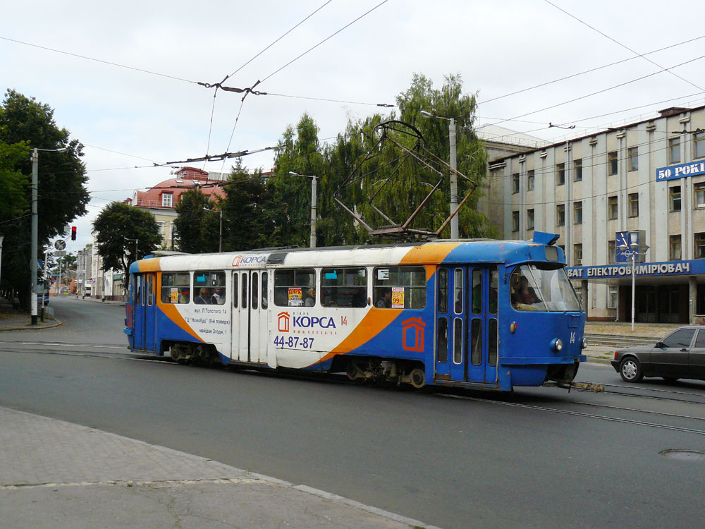Житомир, Tatra T4SU № 14
