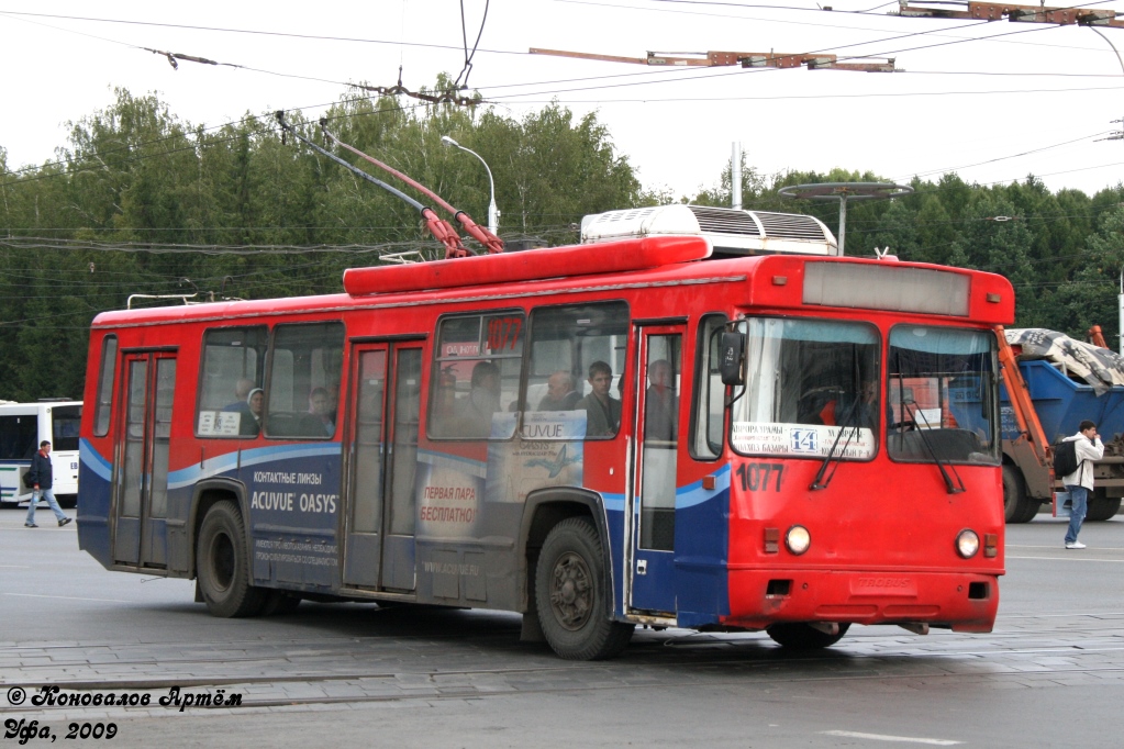 Уфа, БТЗ-5276-04 № 1077