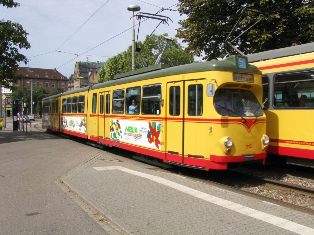 Карлсруэ, Waggon-Union GT8 № 213