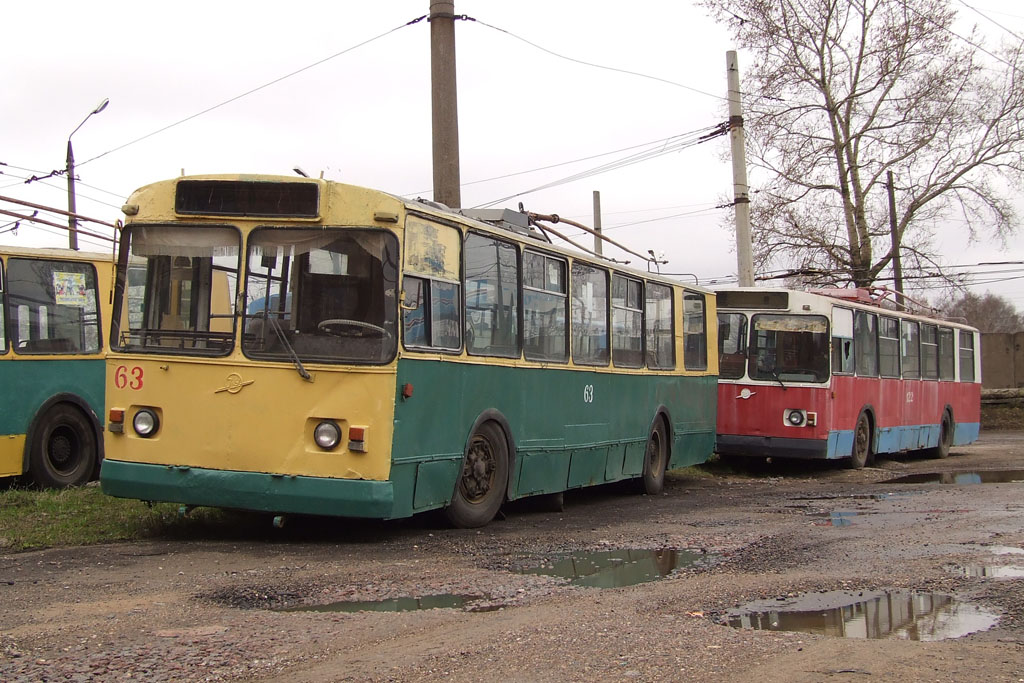 Tver, ZiU-682G10 č. 63; Tver — Trolleybus park