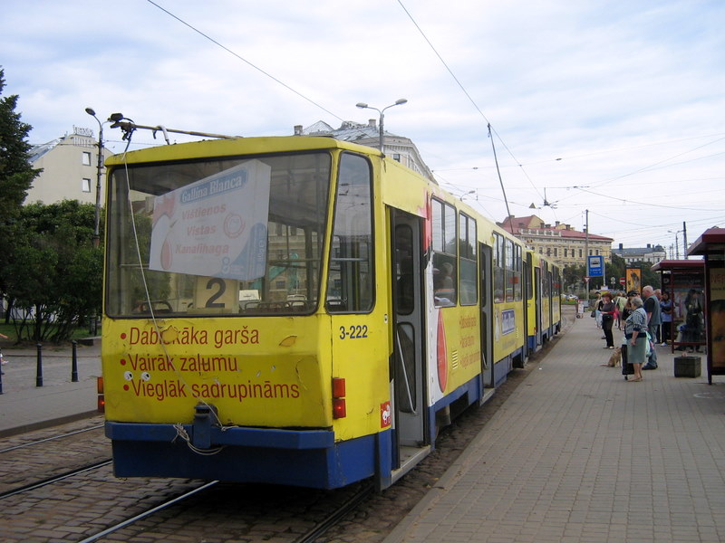 Рига, Tatra T6B5SU № 3-222