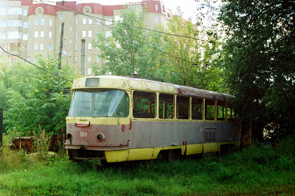 Тверь, Tatra T3SU № 104; Тверь — Трамвайное депо № 1