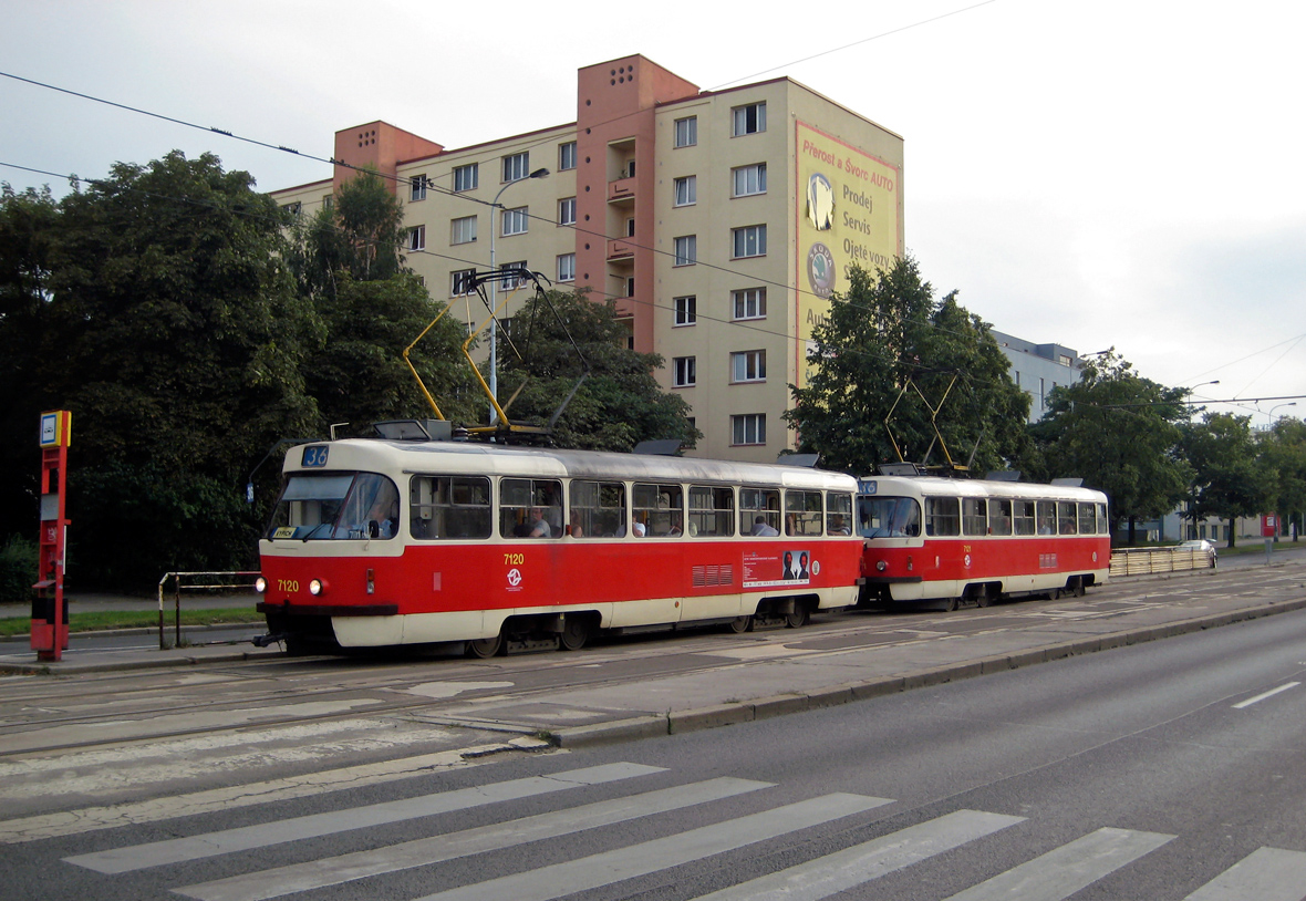 Прага, Tatra T3SUCS № 7120