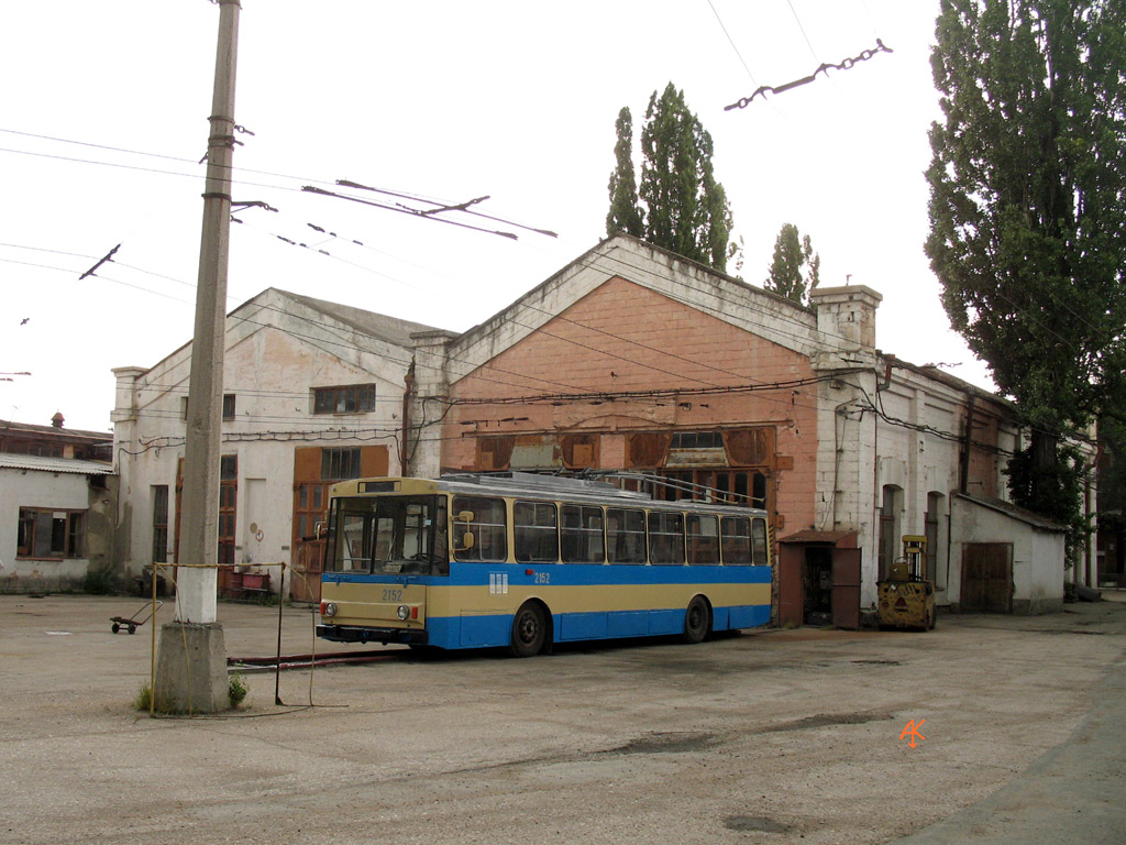 Крымский троллейбус, Škoda 14Tr11/6 № 2152