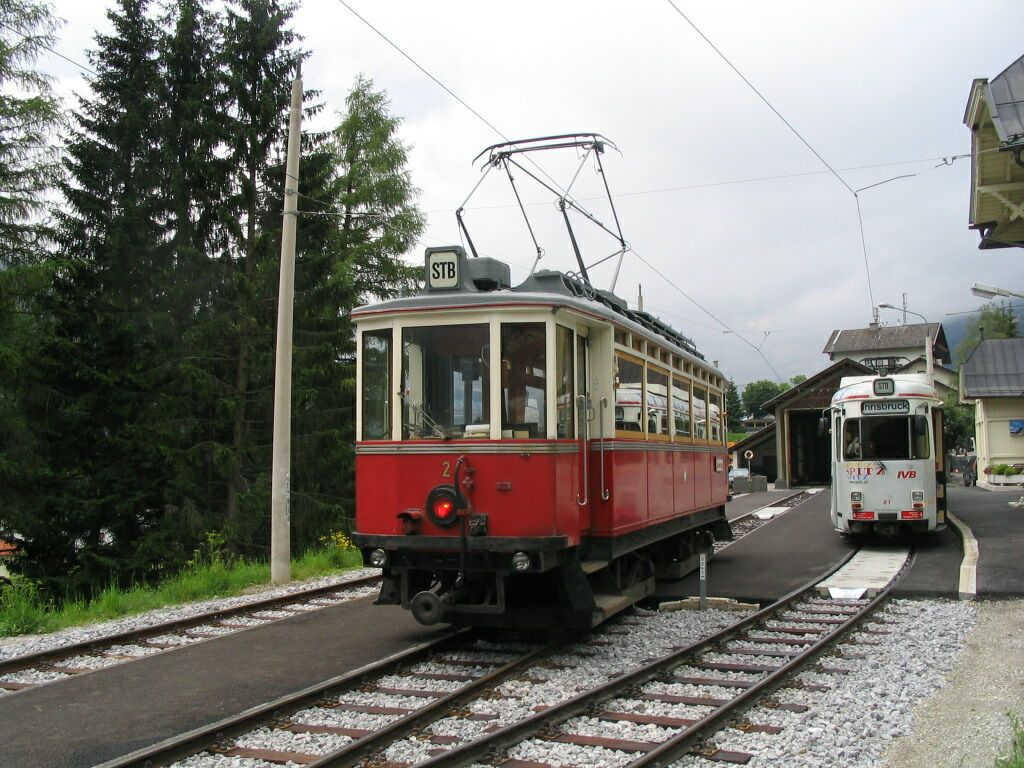 因斯布魯克, Graz 4-axle motor car # 2; 因斯布魯克 — Stubaitalbahn