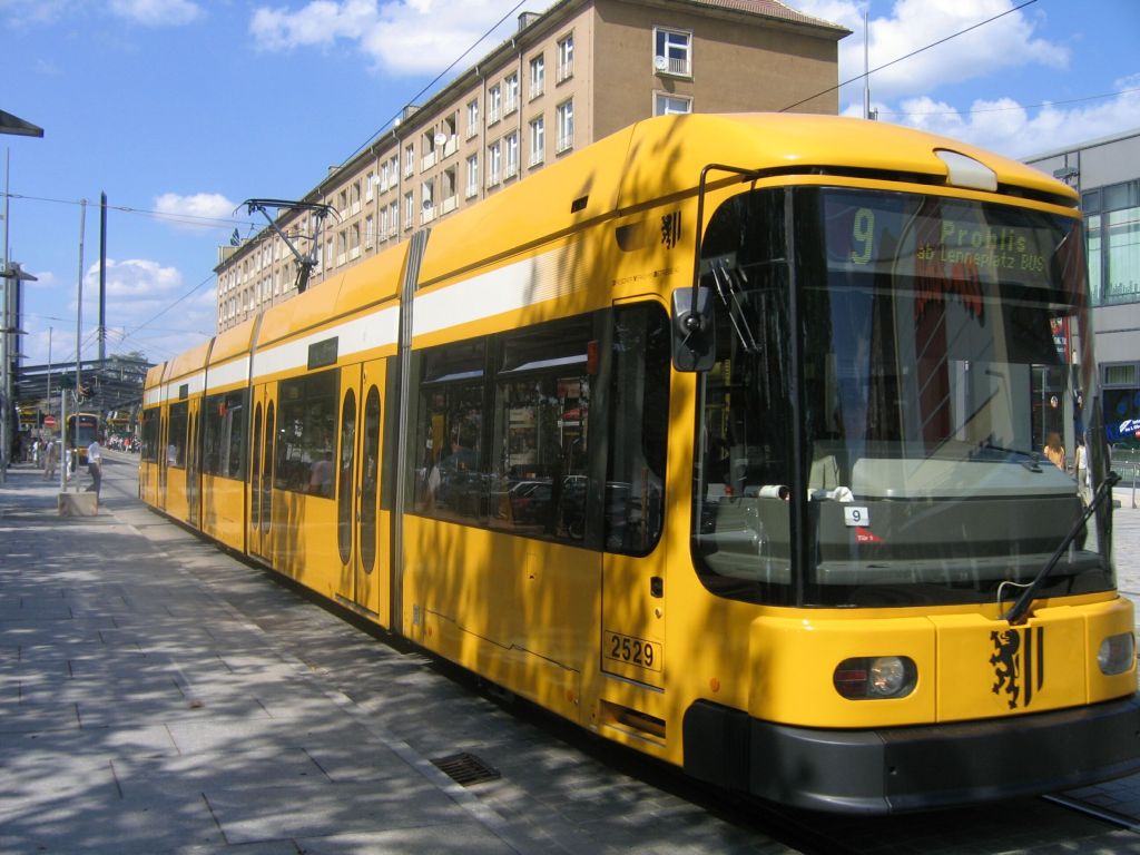 Дрезден, SachsenTram NGT 6 DD № 2529