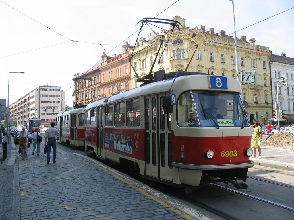 Прага, Tatra T3 № 6903