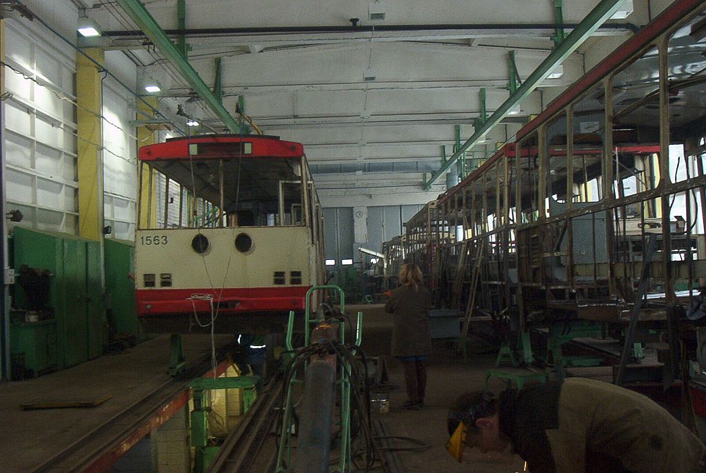 Вильнюс, Škoda 14Tr11/6 № 1563 Вильнюс, Škoda 14Tr11/6 № 1563
