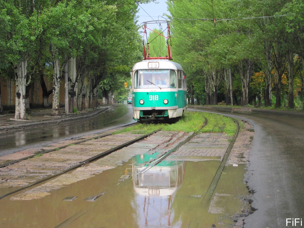 Донецк, Tatra T3SU № 918