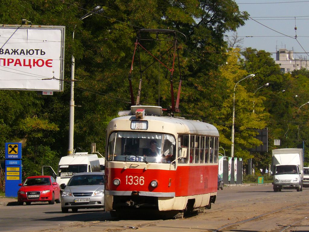 Днепр, Tatra T3SU № 1336