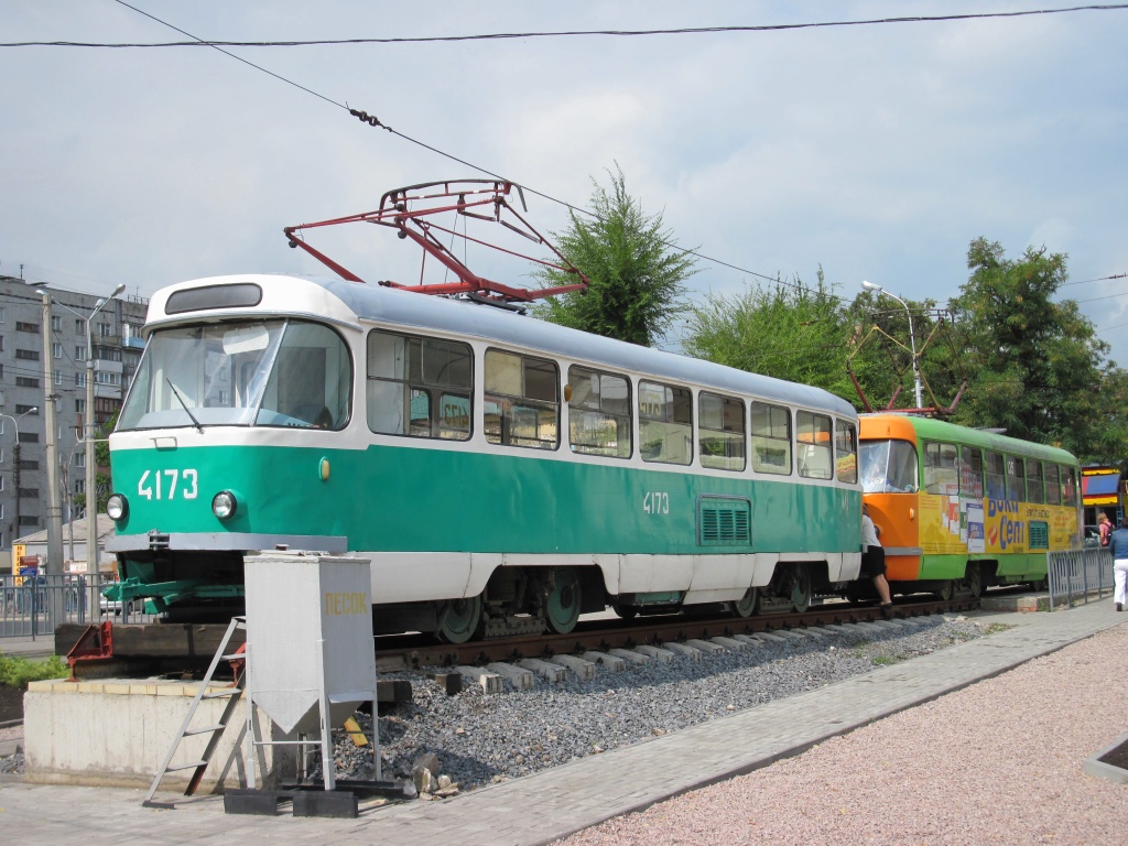 Донецк, Tatra T3SU (двухдверная) № 4173